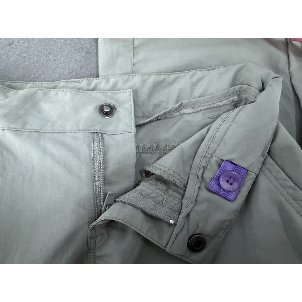 REI Coop Pants Girls S 8 Gray Convertible Zip Off Utility Camping Trail Outdoor - Picture 12 of 16